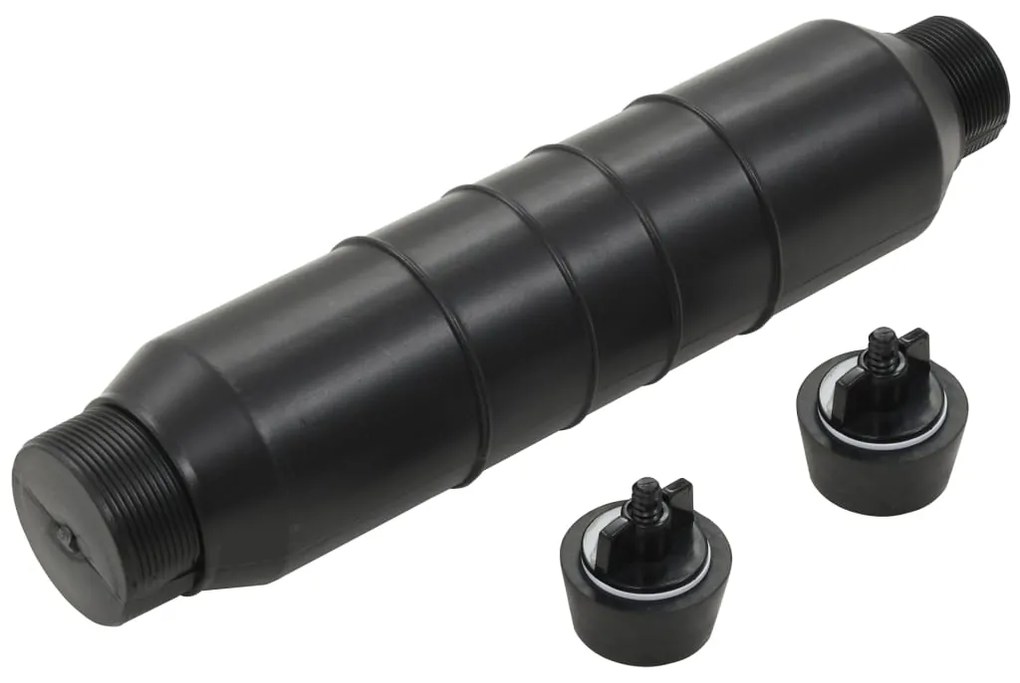 Garrafa gizzmo de inverno para piscina com 2 bujões PEAD