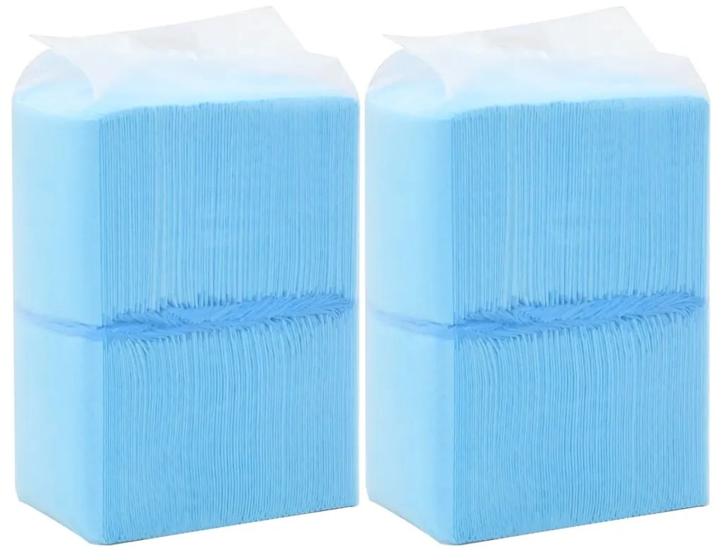 vidaXL Resguardos p/ treino animais de estimação 200 pcs 45x33 cm TNT