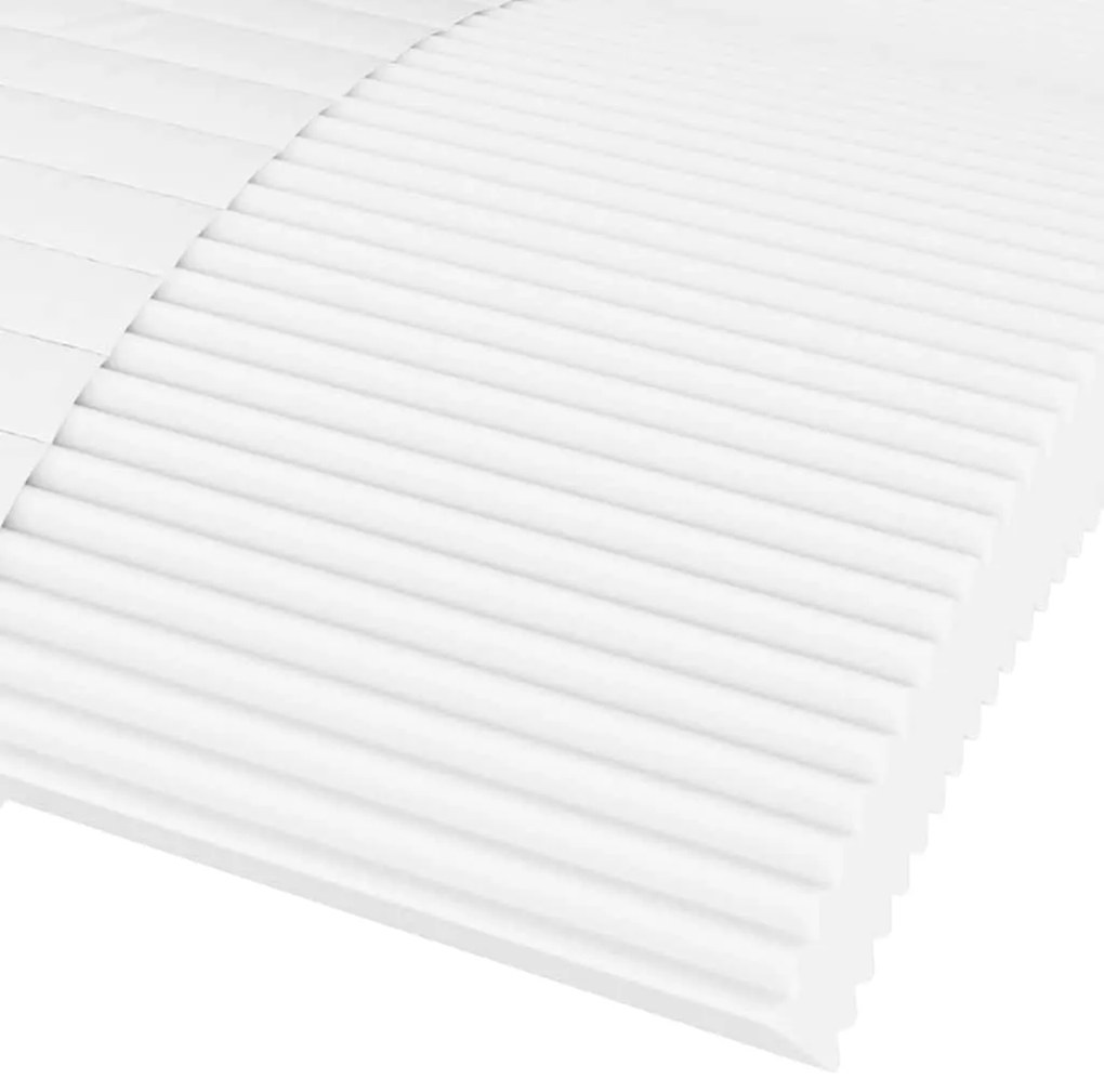 Colchão de espuma 100x220 cm dureza H2 H3 branco