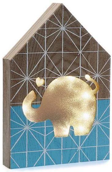 Caixa Decorativa Elephant Madeira (3,5 x 25 x 17 cm)