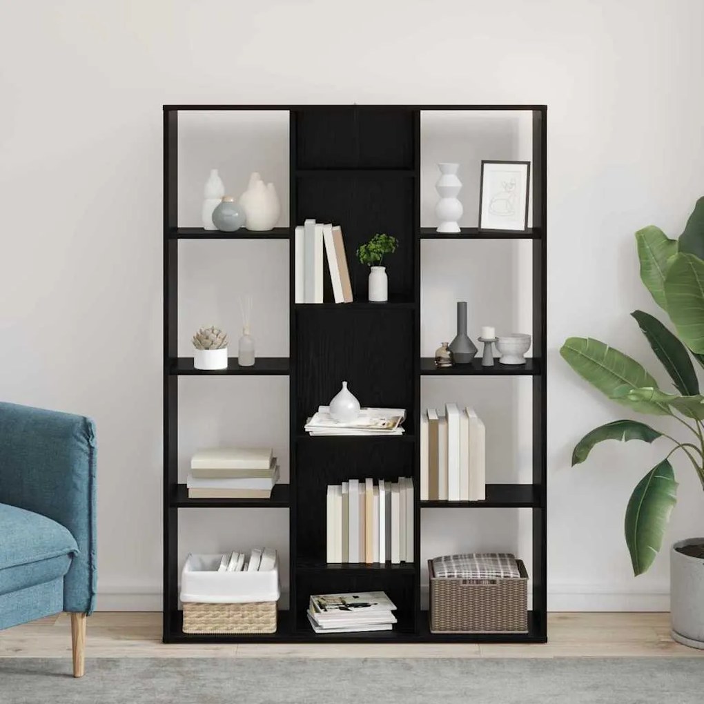 Divisor de Ambiente Carvalho preto 100 x 24 x 140 cm
