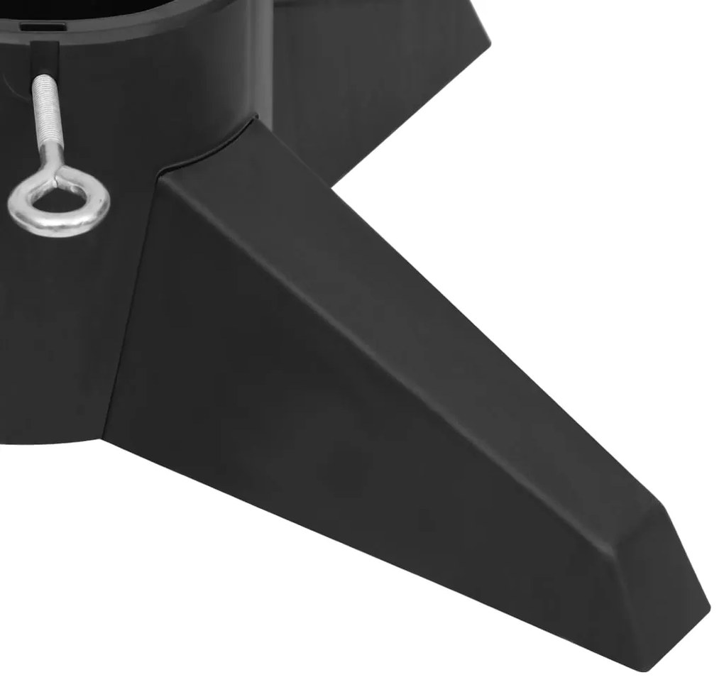 Suporte para árvore de Natal 55,5x55,5x15 cm cinzento