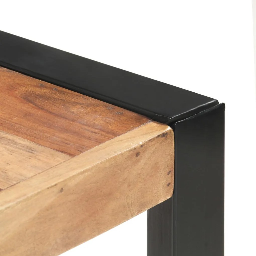 Mesa de jantar 180x90x75 cm madeira maciça