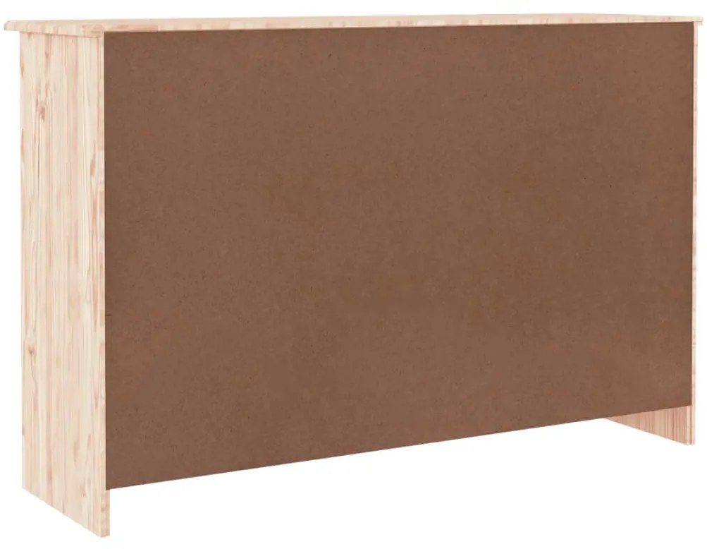 Cómoda ALTA 112x35x73 cm madeira de pinho maciça
