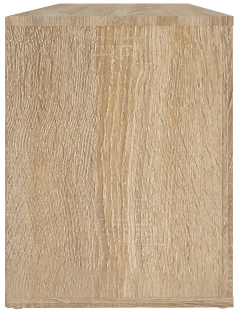 Sapateira 100x35x45 cm derivados de madeira carvalho sonoma