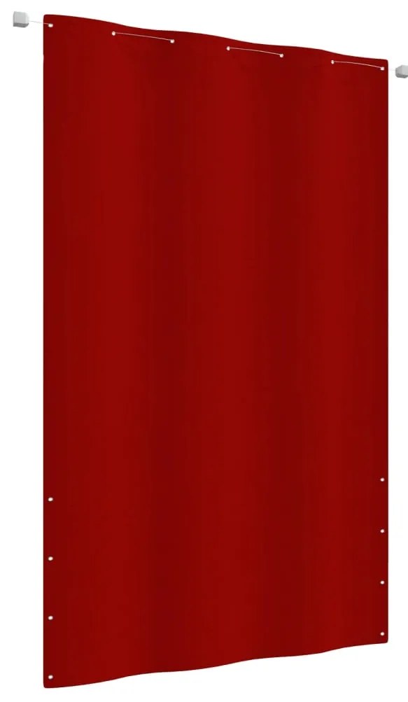 Tela de varanda 140x240 cm tecido oxford vermelho