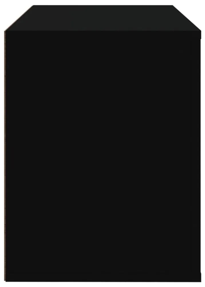Sapateira 80x35x45 cm derivados de madeira preto