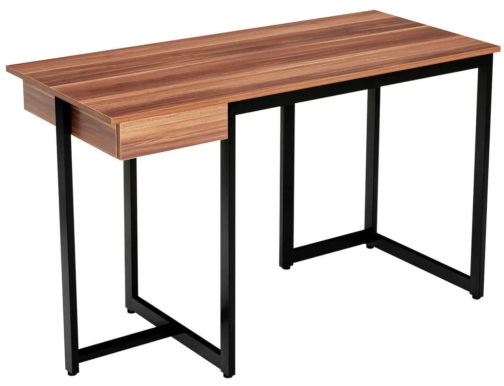 Espelho de parede para banheiro com canto arredondado para lavabo - Preto