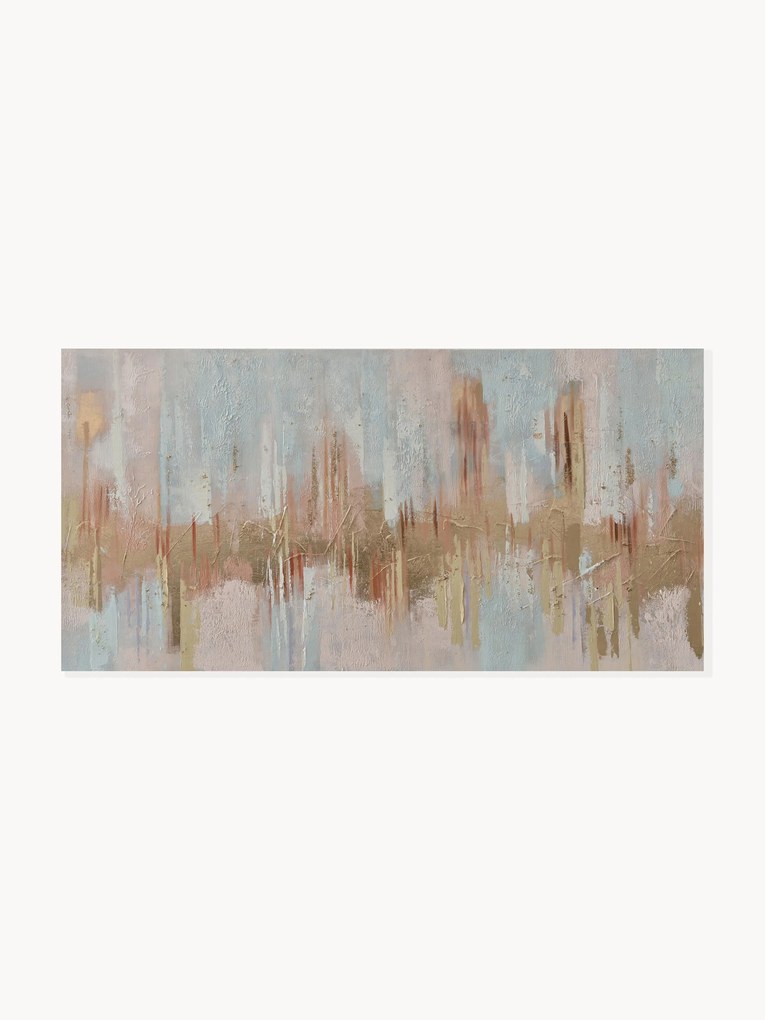 Quadro em tela pintado à mão Interferenza di Colori