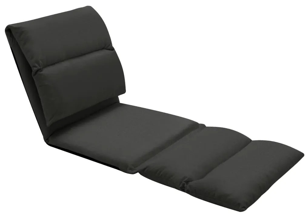 Colchão dobrável microfibra preto