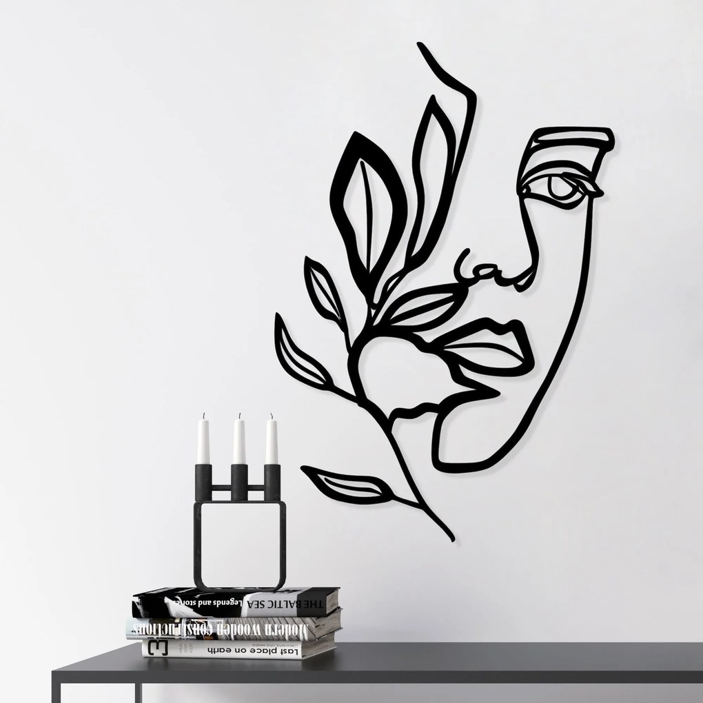 Acessório Decorativo de Parede Model-093 – Preto – 46 x 56 cm