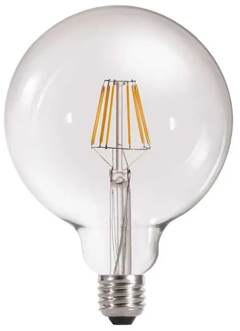 E27 Light Bulb G125 Globe 6W 4000K