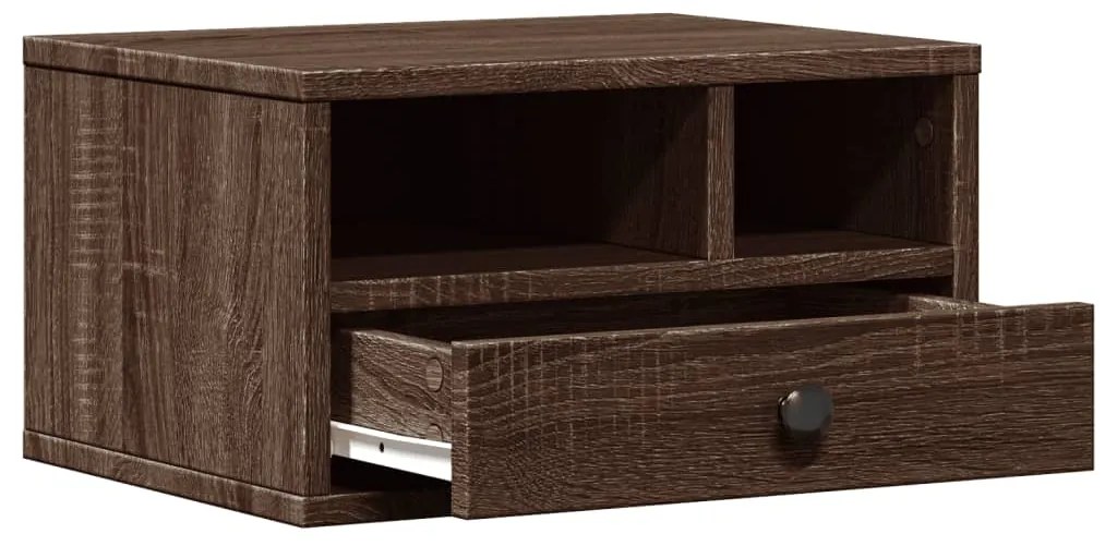 Suporte impressora 40x32x22,5cm deriv.madeira carvalho castanho