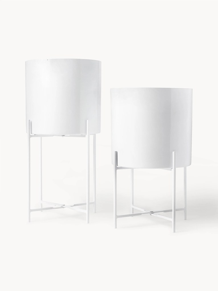 Vasos em metal Mina, conjunto de 2