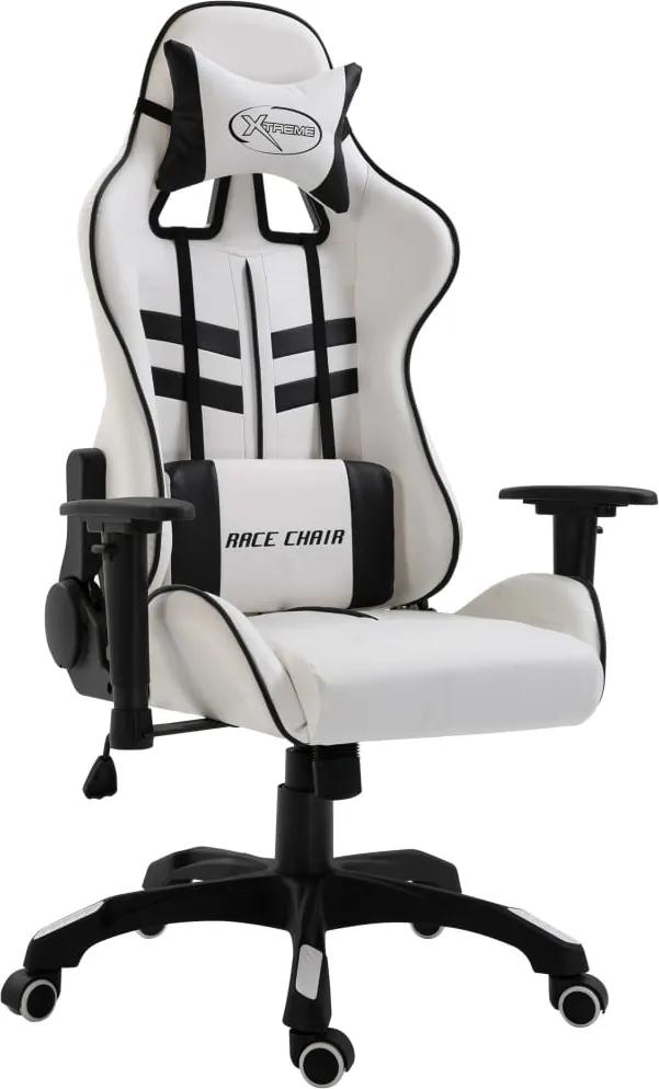 Cadeira de Gaming Pele Sintética Preto
