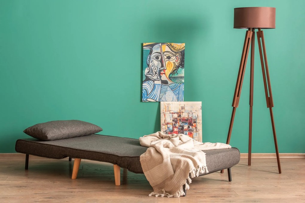 Sofá-Cama Folde – Cinzento Escuro – 180 x 80 cm