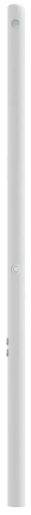 Cabeceira de cama 75 cm metal branco