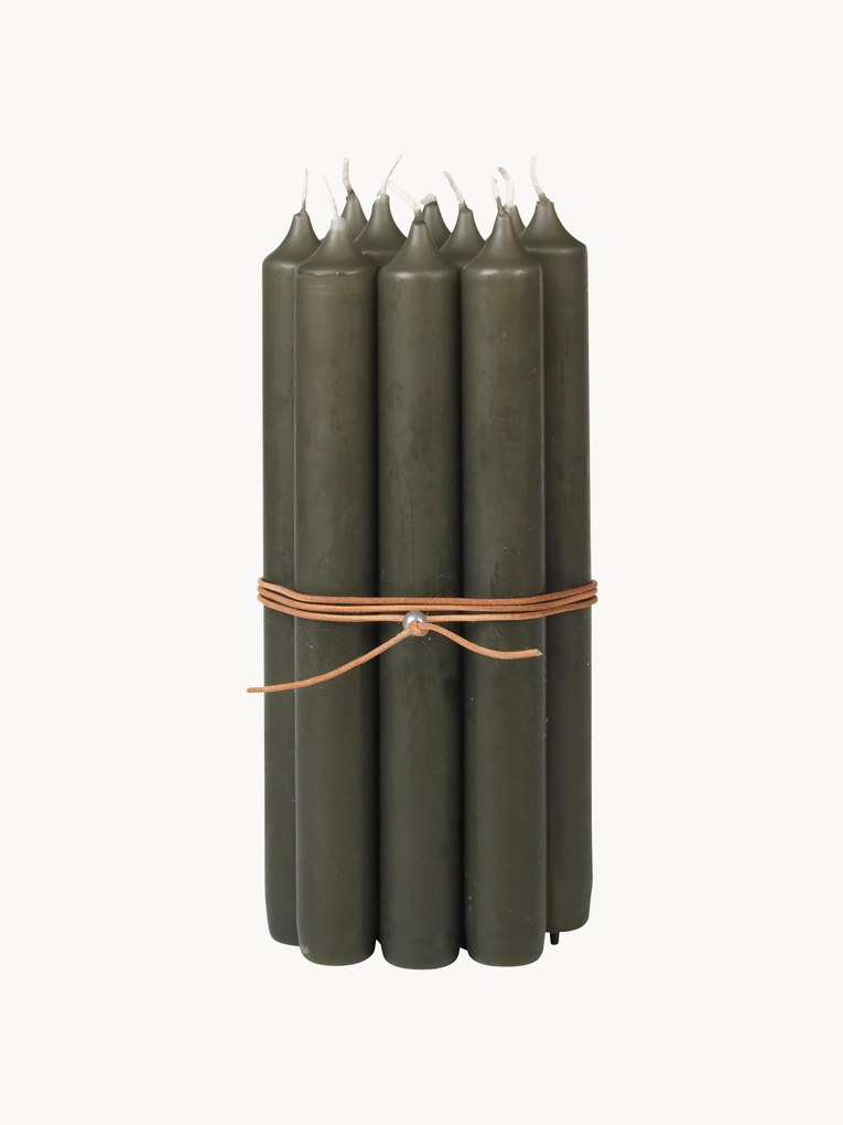 Velas cónicas Classic, conjunto de 10