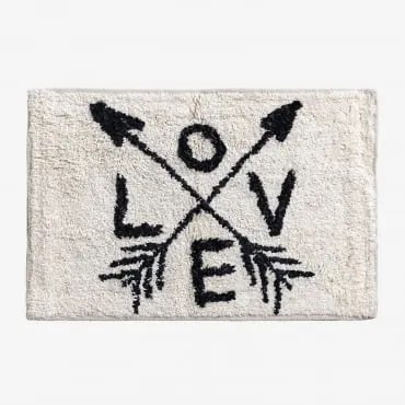 Tapete De Banho 40x60 Cm Em Algodão Loff A - Sklum