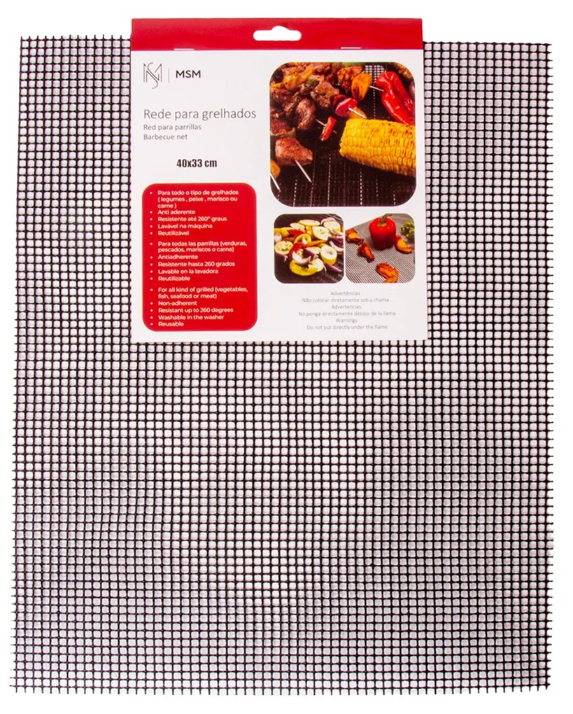 Rede Antiaderente para Grelhados 40X33cm