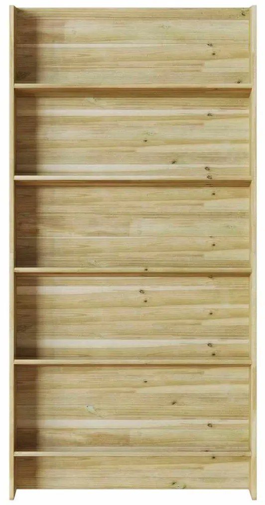 Suporte para plantas de jardim 5 andares 90x15x180 cm em madeira de pi