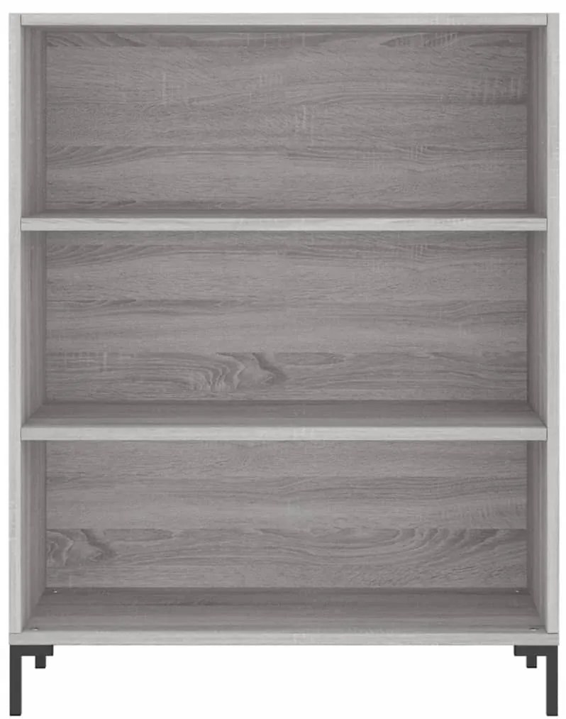Estante 69,5x32,5x90 cm derivados de madeira cinzento sonoma
