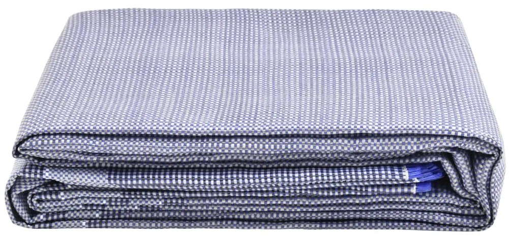 Tapete de campismo para tenda 250x200 cm azul