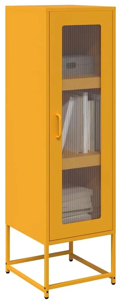 Móvel alto 36x39x123 cm aço laminado a frio amarelo