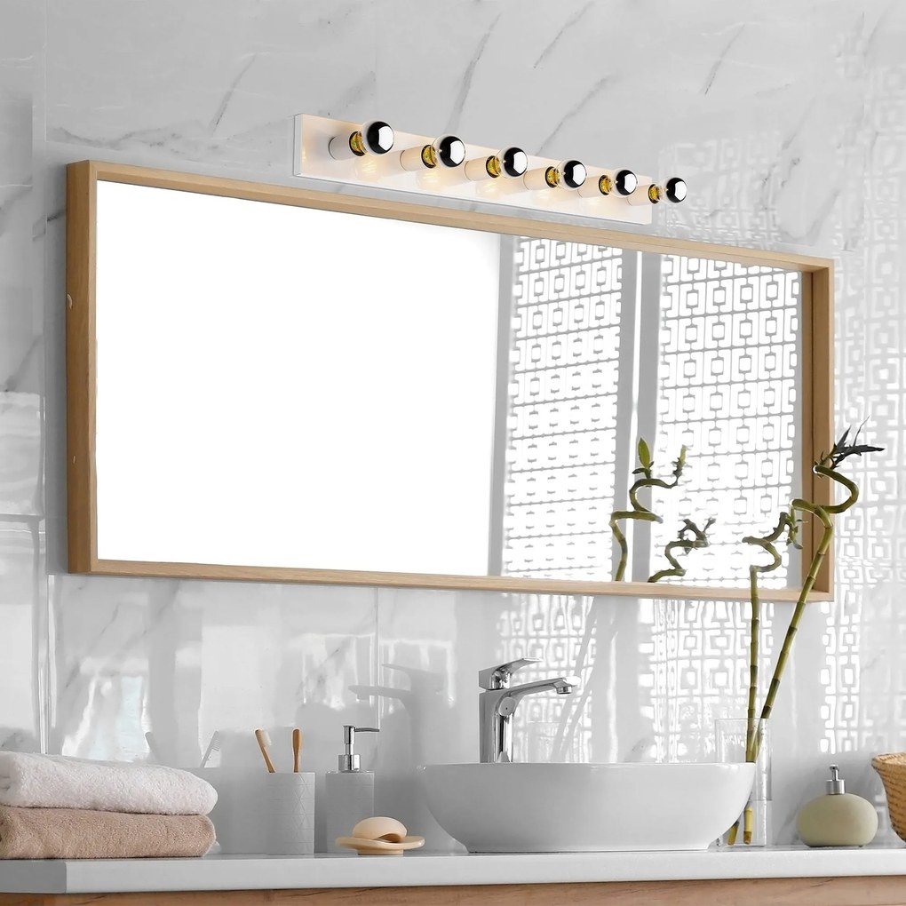 Candeeiro de Parede Mirro – Branco – 10 x 10 x 91 cm