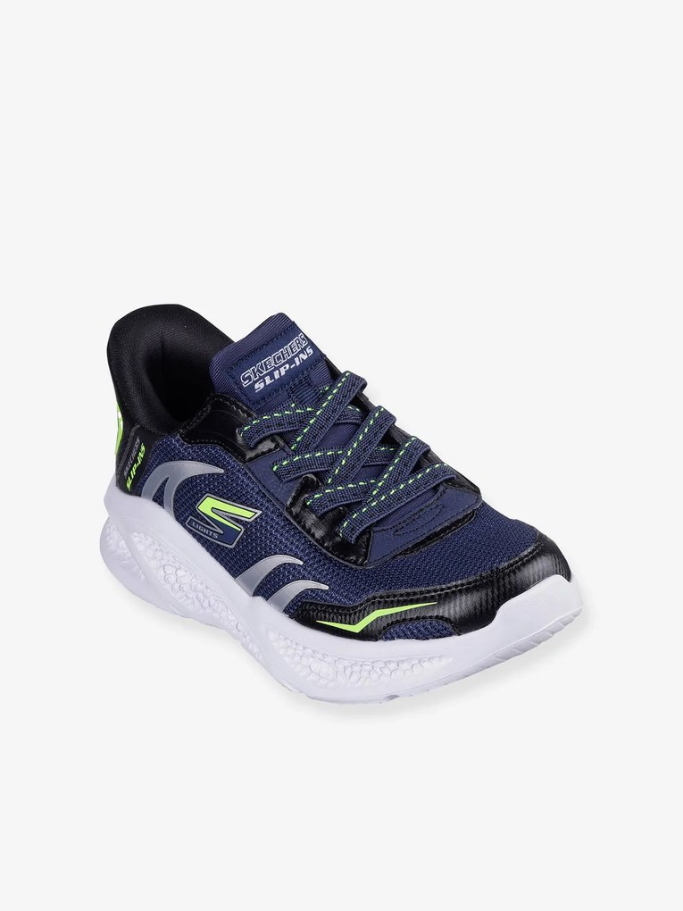 Sapatilhas luminosas para criança, S Lights® Meteor- Lights- Brisk - SKECHERS® marinho