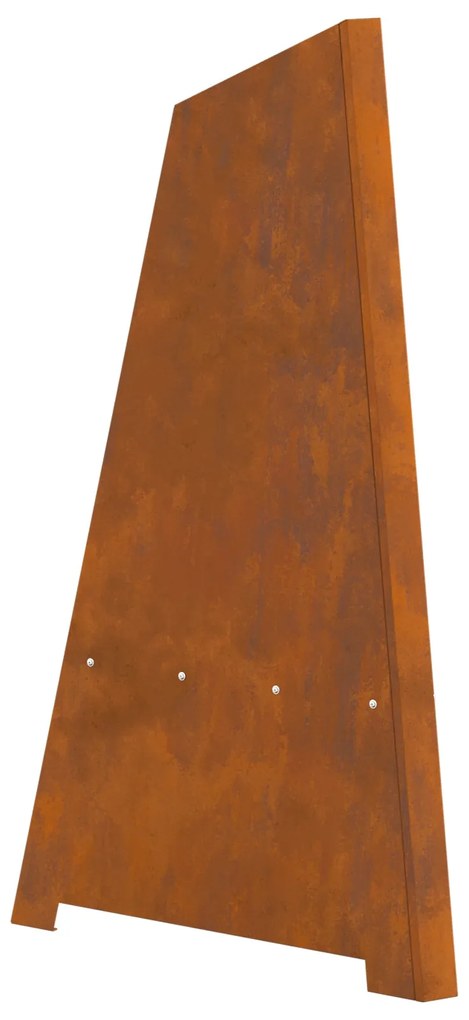 Fogueira Pyramid 50x45x95 cm Aço Resistente às Intempéries