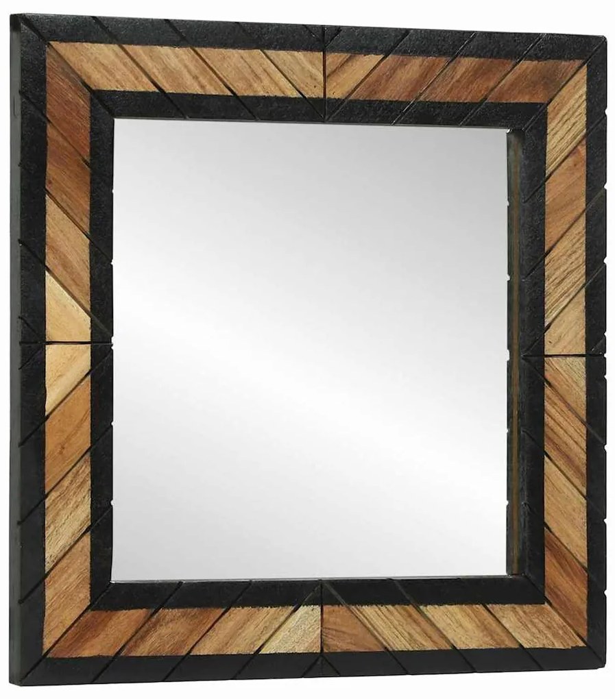 Espelhos 2 pcs 50x2x50 cm Madeira Sólida de Acácia