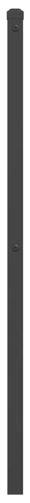 Cabeceira de cama 107 cm metal preto