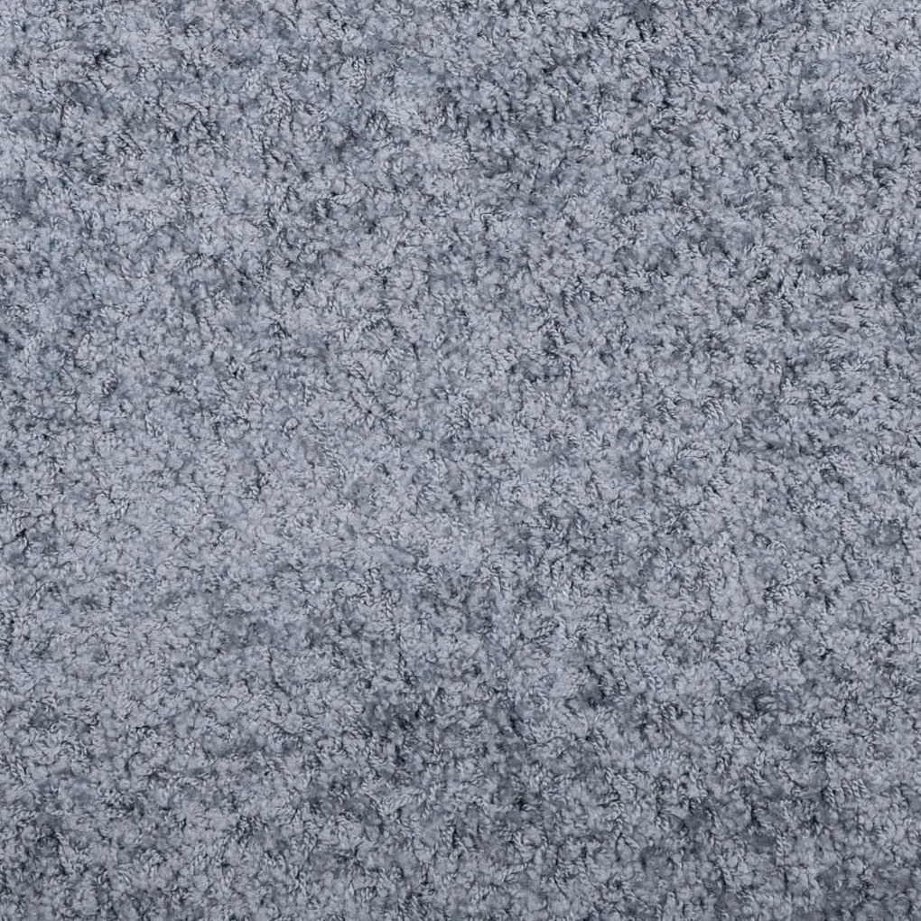 Tapete shaggy de pelo alto PAMPLONA 240x340 cm azul