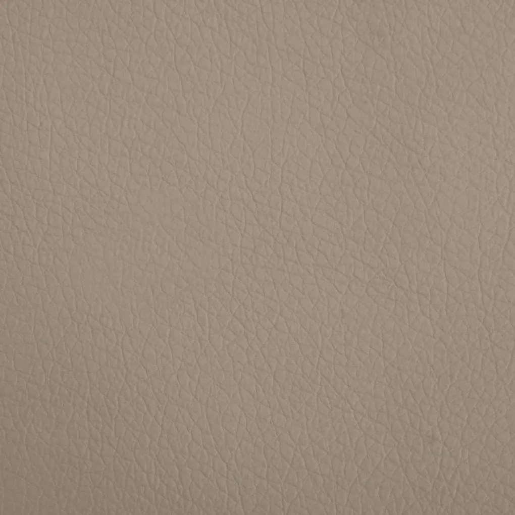 Sofá infantil 70x45x30 cm couro artificial cappuccino
