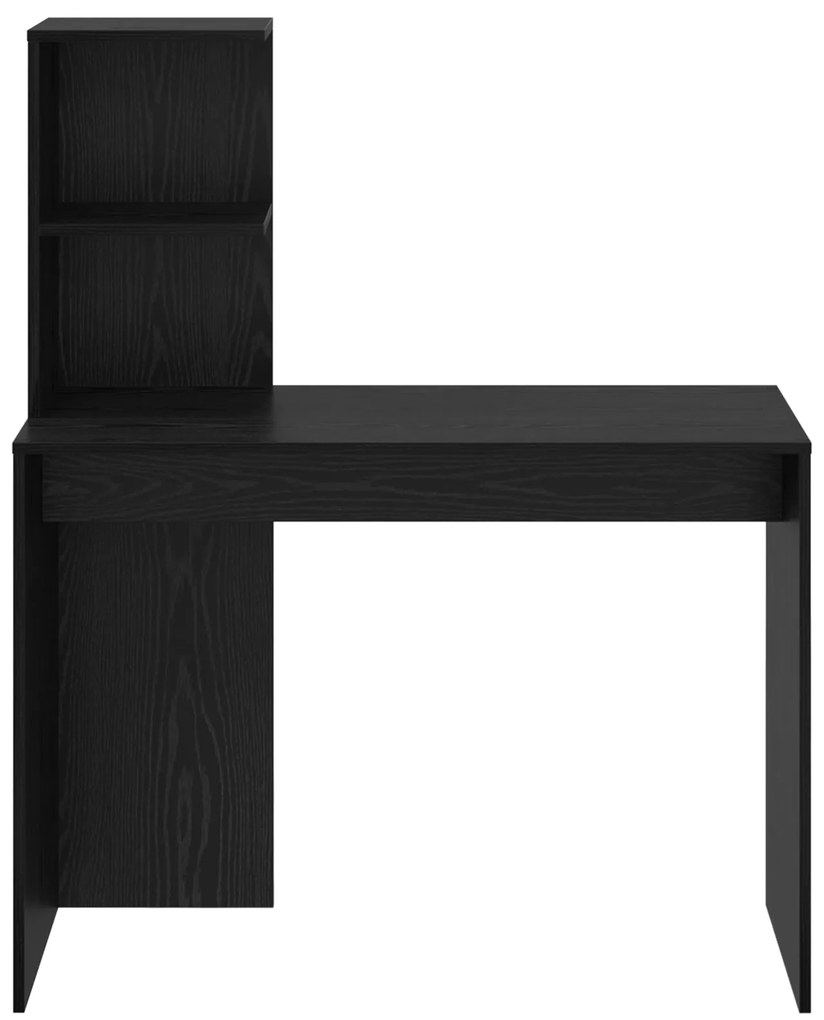 Secretária de Escrita Carvalho Preto Carvalho Preto MDF, laminado