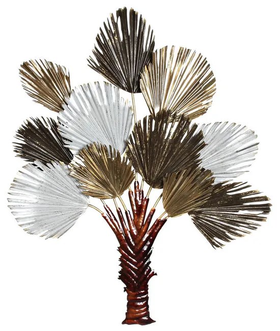 Decoração de Parede Dkd Home Decor Metal Bloemen (97 X 10 X 118 cm)