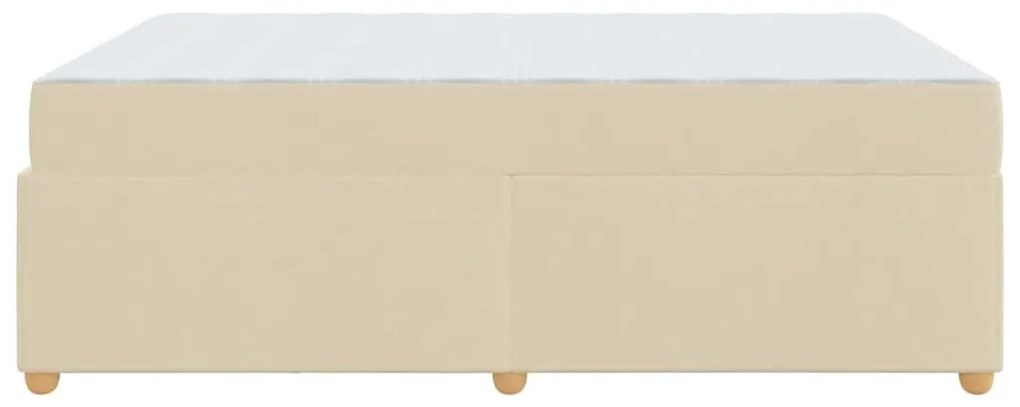 Estrutura da Cama Outros Creme 140 x 200 cm tecido