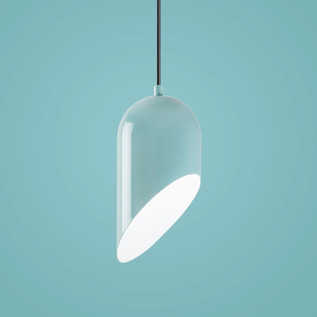 Chandelier Kesik – Turquesa – Diâmetro 40 cm