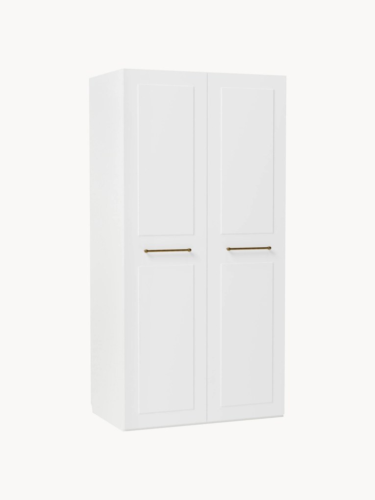 Roupeiro modular com portas articuladas Charlotte, L 100 cm, vários tamanhos