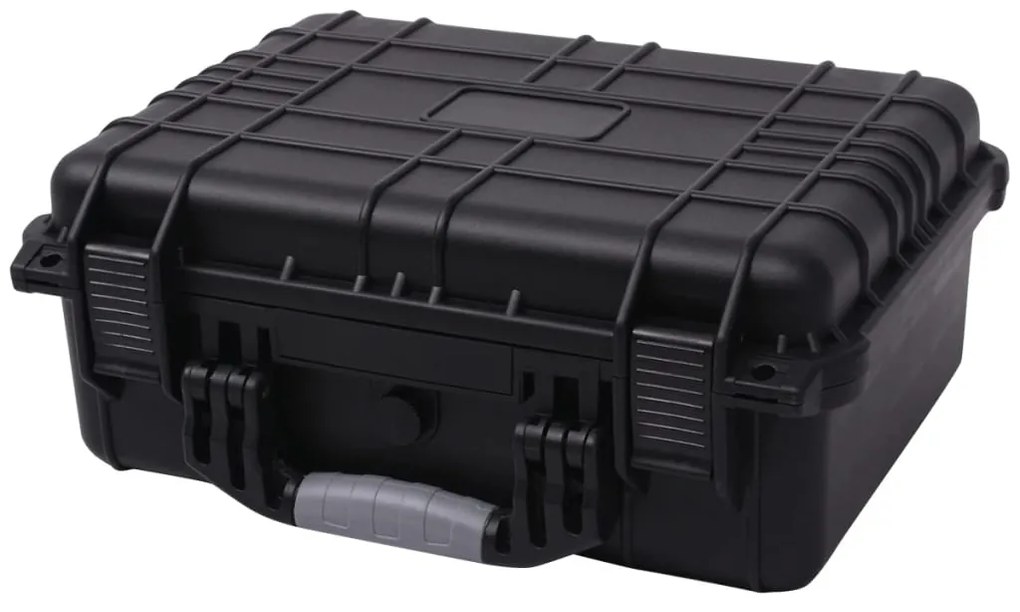 vidaXL Caixa de equipamento protetora 40,6x33x17,4 cm preto