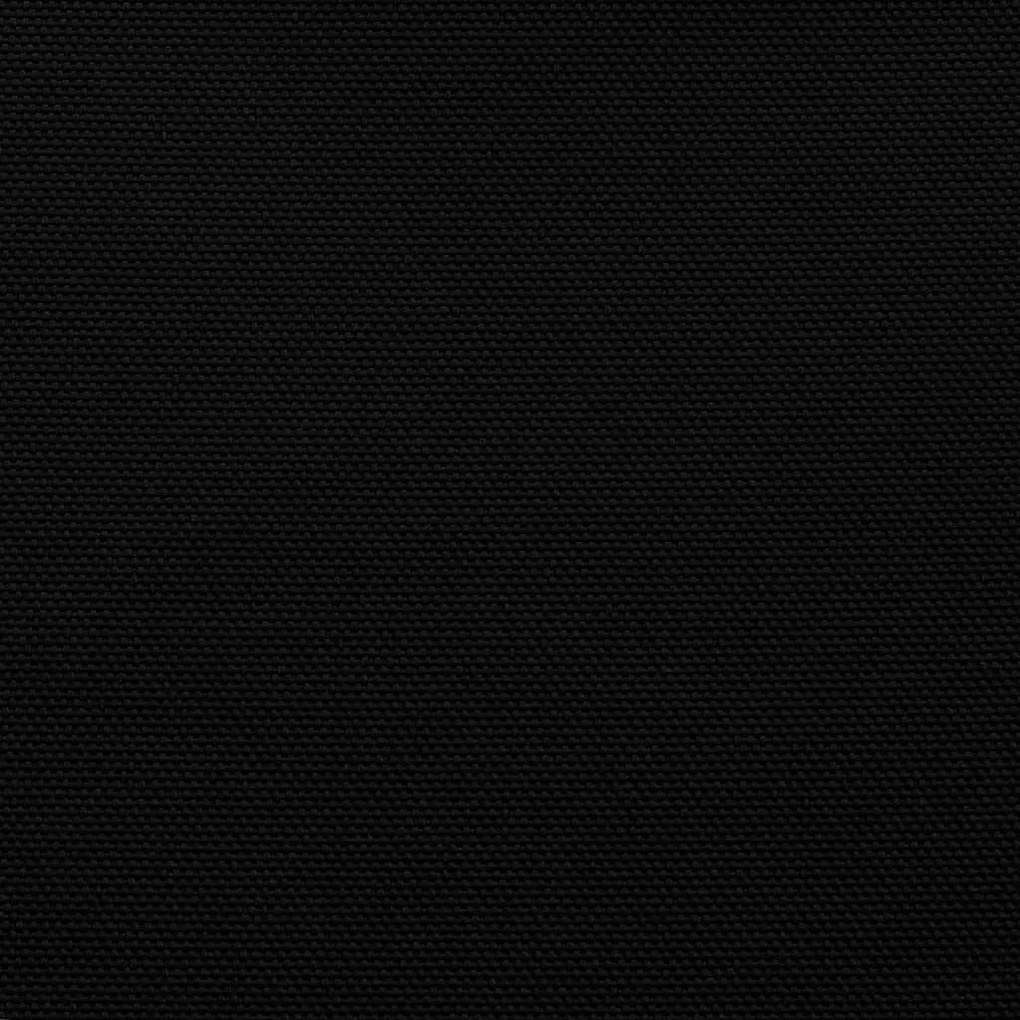 Para-sol estilo vela tecido oxford triangular 3x4x5 m preto