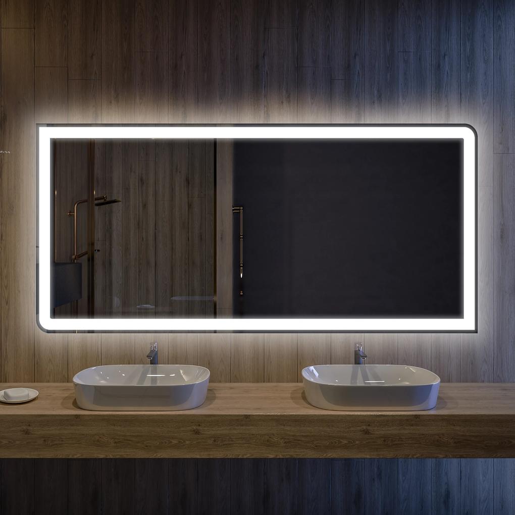 Espelho Para Casa De Banho Com Iluminação LED L80