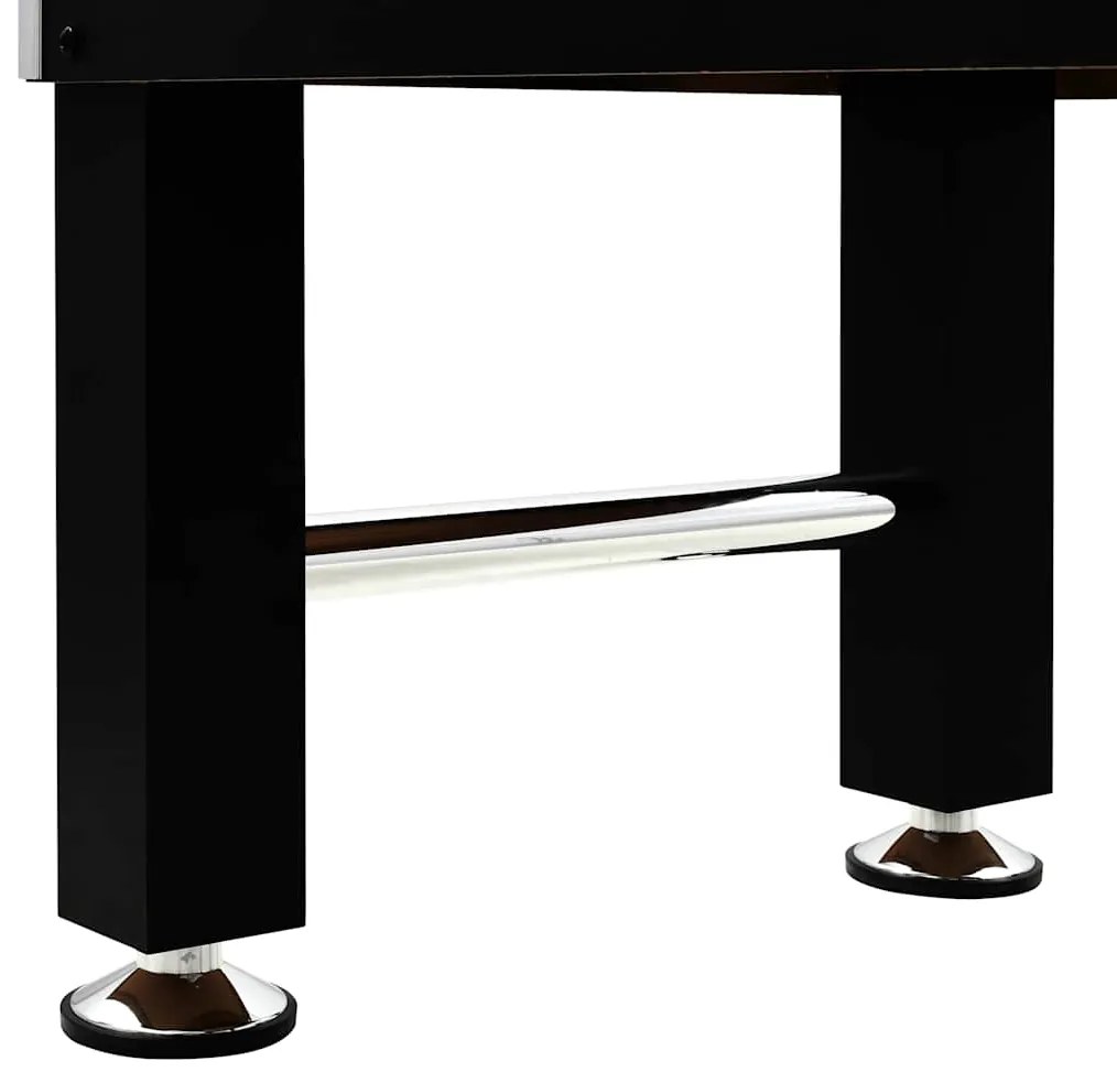 Matraquilhos em aço 60 kg 140x74,5x87,5 cm preto