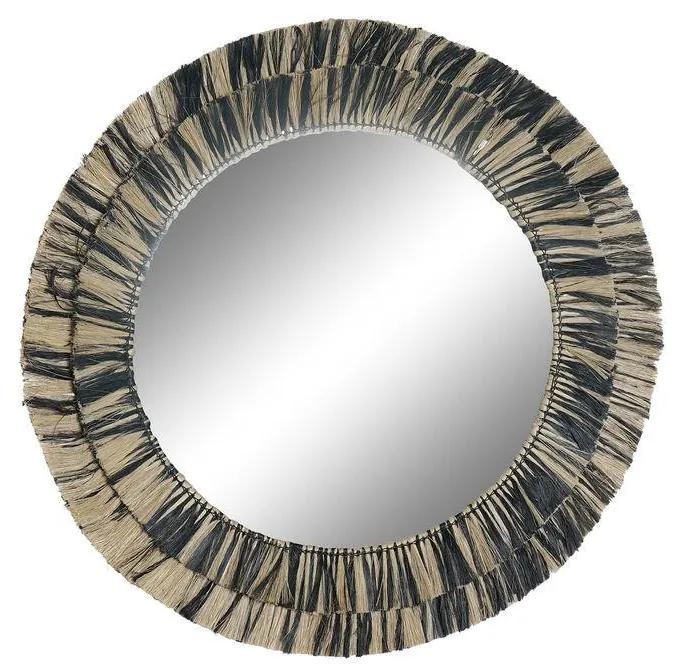 Espelho de parede DKD Home Decor Metal Fibra (91 x 5 x 91 cm)