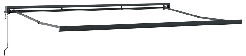 Toldo Retrátil Automático Branco 500x300 cm