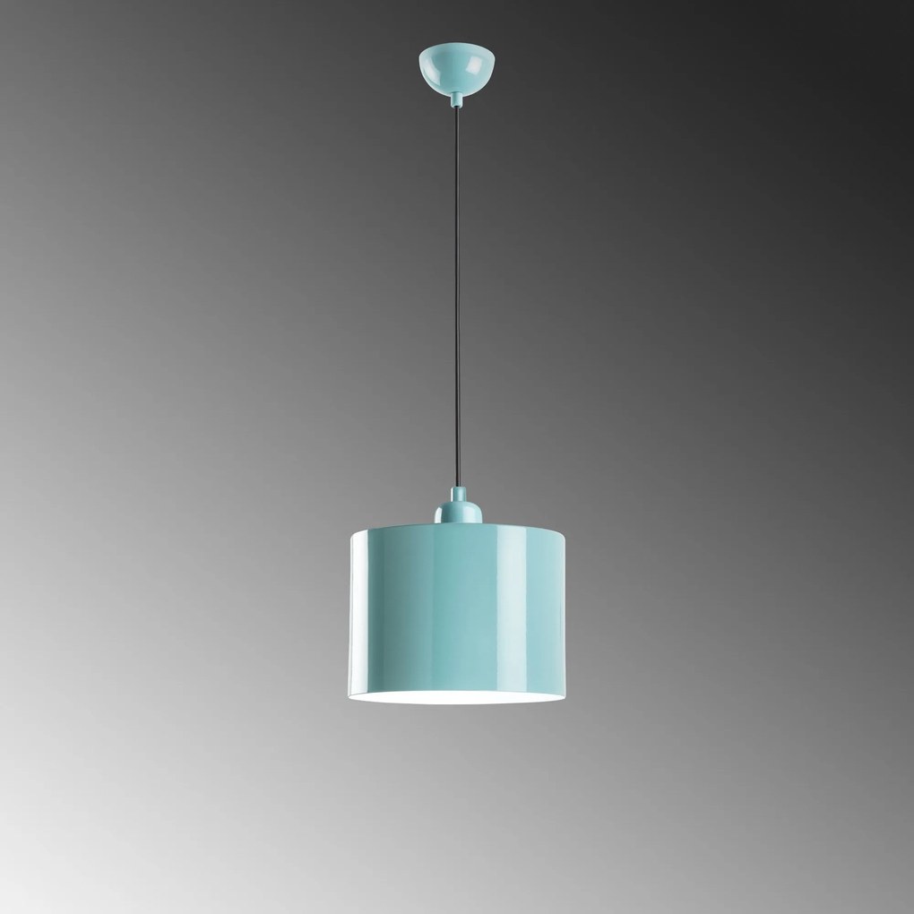 Candeeiro de Teto Duz – Turquesa – Ø20 h:15 cm