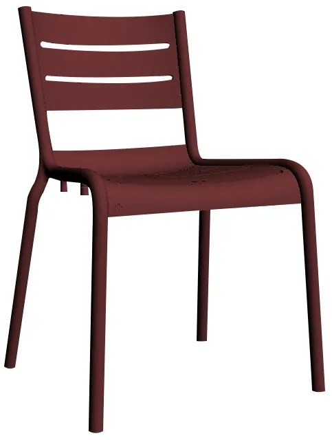 Cadeira SMART s/ braços, Bordeaux – Pack com 16 unidades
