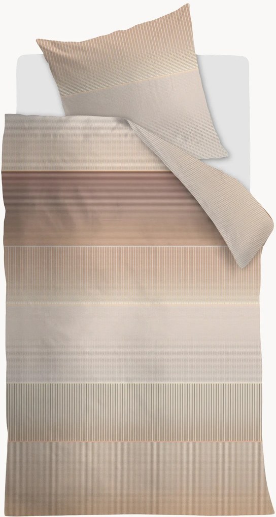 Conjunto de roupa de cama em cetim de algodão Abstract