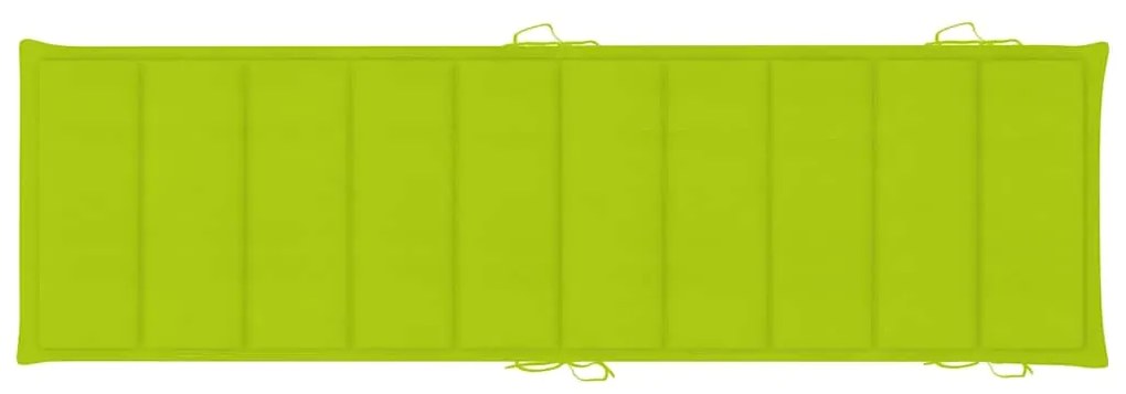 Espreguiçadeiras com mesa e almofadões 2 pcs acácia maciça